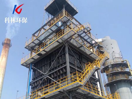 湿式电除尘器项目现场
